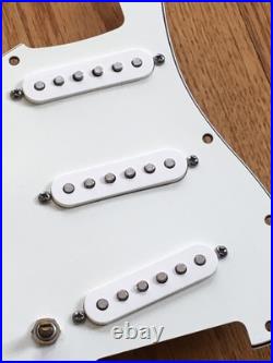 Lefty 2000s Genuine Fender NOS Relic Strat Guitar Left Pickups Loaded Pickguard