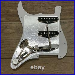 Lindy Fralin Blues Special PIO Loaded Strat Pickguard Pickup Aged White/ White