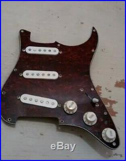 Lindy Fralin Vintage Hot Loaded Strat Pickguard Pickup Set Fender Stratocaster