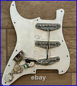 Lindy Fralin Woodstock'69 Loaded Prewired Strat Pickguard Solderless Hendrix