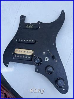 Loaded Guitar Strat Pickguard Dimarzio Humbucker Pickups Brian May Dp206 Dp101