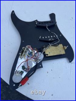 Loaded Guitar Strat Pickguard Dimarzio Humbucker Pickups Brian May Dp206 Dp101