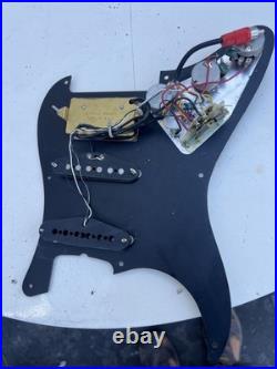 Loaded Guitar Strat Pickguard Dimarzio Humbucker Pickups Brian May Dp206 Dp101