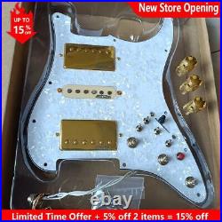 Loaded Prewired Pickguard HSH Pickguard Alnico5 Pickups for Fender Strat Loaded Prewired Pickguard HSH Pickguard Alnico5 Pickups for Fender Strat