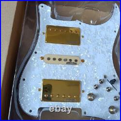 Loaded Prewired Pickguard HSH Pickguard Alnico5 Pickups for Fender Strat Loaded Prewired Pickguard HSH Pickguard Alnico5 Pickups for Fender Strat