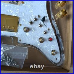 Loaded Prewired Pickguard HSH Pickguard Alnico5 Pickups for Fender Strat Loaded Prewired Pickguard HSH Pickguard Alnico5 Pickups for Fender Strat