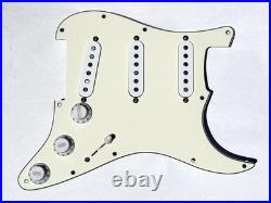 Loaded Strat Pickguard Custom Hand-Wound 50s Alnico 5 Pickups, fits Fender