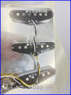 Loaded Strat Pickguard Custom Hand-Wound 50s Alnico 5 Pickups, fits Fender