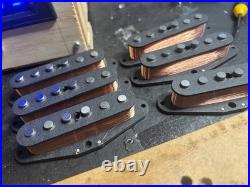 Loaded Strat Pickguard Hand-Wound Custom 50s Alnico 5 Pickups fits Fender