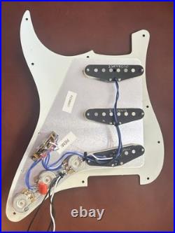 Loaded Strat Pickguard Hand-Wound Custom Steep DCR Gradient Fits Fender
