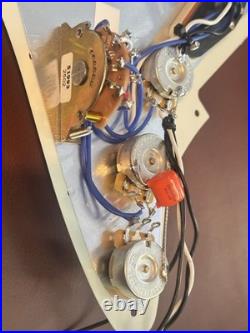 Loaded Strat Pickguard Hand-Wound Custom Steep DCR Gradient Fits Fender