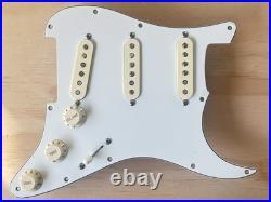 Loaded Strat Pickguard Hand Wound Pickups Hot Bridge CTS CRL 5 Way