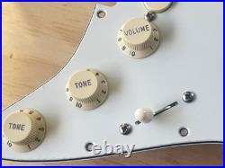 Loaded Strat Pickguard Hand Wound Pickups Hot Bridge CTS CRL 5 Way