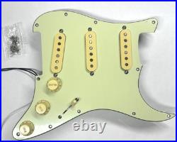 Loaded Strat Pickguard SSS Hand-Wound Custom 50s Alnico 5 Pickups fits Fender