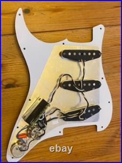 Loaded Stratocaster Pickguard Tone Hatch Boutique Pickups, Freeway 10 switch Loaded Stratocaster Pickguard Tone Hatch Boutique Pickups, Freeway 10 switch