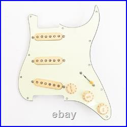 Loaded Stratocaster Pickguard with 1980s Seymour Duncan SSL-1 Pickups SSS