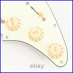 Loaded Stratocaster Pickguard with 1980s Seymour Duncan SSL-1 Pickups SSS