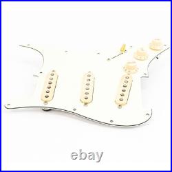 Loaded Stratocaster Pickguard with 1980s Seymour Duncan SSL-1 Pickups SSS