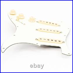 Loaded Stratocaster Pickguard with 1980s Seymour Duncan SSL-1 Pickups SSS