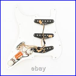 Loaded Stratocaster Pickguard with 1980s Seymour Duncan SSL-1 Pickups SSS