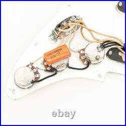 Loaded Stratocaster Pickguard with 1980s Seymour Duncan SSL-1 Pickups SSS