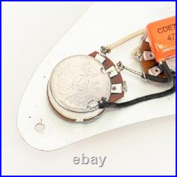 Loaded Stratocaster Pickguard with 1980s Seymour Duncan SSL-1 Pickups SSS