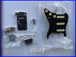 Loaded pick-guard from Fender Player 2 Strat + complete hardware set in chrome