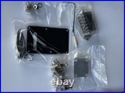 Loaded pick-guard from Fender Player 2 Strat + complete hardware set in chrome