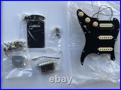 Loaded pick-guard from Fender Player 2 Strat + complete hardware set in chrome