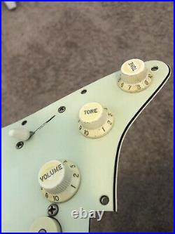 Lollar Blonde Strat Stratocaster Guitar Pickups Loaded Pickguard John Mayer 2011