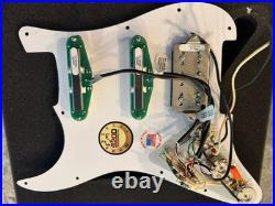 Minty DiMarzio Andy Timmons LOADED Strat Pickups Pickguard. Free US Ship only