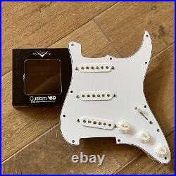 NEW Fender Custom Shop 69 Strat Pickup Set PIO Prewired Loaded Pickguard White