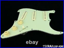 NEW Fender Stratocaster LOADED PICKGUARD Strat 57/62 Mint Green 3 Ply 8 Hole