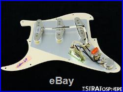 NEW Fender Stratocaster LOADED PICKGUARD Strat C Shop 69 Aged Pearloid 11 Hole