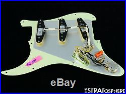NEW Fender Stratocaster LOADED PICKGUARD Strat C Shop Fat 50s Mint 3 Ply 11 Hole