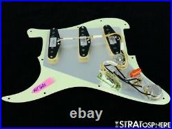 NEW Fender Stratocaster LOADED PICKGUARD Strat C Shop Fat 60s Mint Green 11 Hole