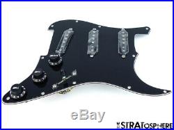 NEW Fender Stratocaster LOADED PICKGUARD Strat Custom Shop 69 Black 3Ply 11 Hole