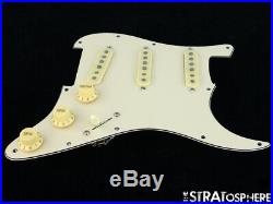 NEW Fender Stratocaster LOADED PICKGUARD Strat Custom Shop 69 Cream 3Ply 11 Hole