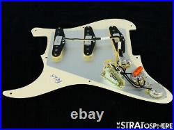 NEW Fender Stratocaster LOADED PICKGUARD Strat Fat 60s Cream 3 Ply 8 Hole