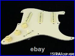 NEW Fender Stratocaster LOADED PICKGUARD Strat Tex Mex Cream 3 Ply 8 Hole
