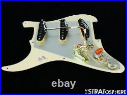 NEW Fender Stratocaster LOADED PICKGUARD Strat Tex Mex Cream 3 Ply 8 Hole