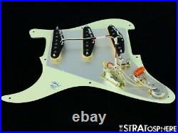 NEW Fender Stratocaster LOADED PICKGUARD Strat Tex Mex Mint Green 3 Ply 8 Hole