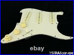 NEW Fender Stratocaster LOADED PICKGUARD Strat Texas Special Cream 3 Ply 11 Hole