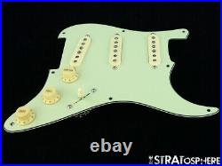 NEW Fender Stratocaster LOADED PICKGUARD Strat USA V-Mod Mint Green 3 Ply 8 Hole