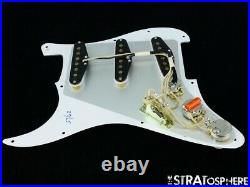NEW Fender Stratocaster LOADED PICKGUARD Strat Vint 57/62 White Pearloid 11 Hole