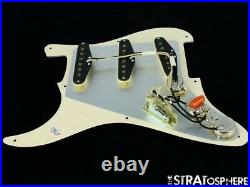NEW Fender Stratocaster LOADED PICKGUARD Strat Vintage 57/62 Cream 3 Ply 8 Hole