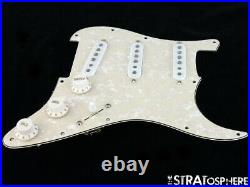 NEW Fender Stratocaster LOADED PICKGUARD Strat Vintage 59 Aged Pearloid 11 Hole
