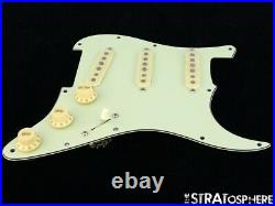 NEW Fender Stratocaster LOADED PICKGUARD Strat Vintage 65 Mint Green 3Ply 11Hole