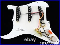 NEW Fender Tex Mex Stratocaster LOADED PICKGUARD Strat Skulls Print 11 Hole