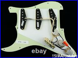 NEW LOADED PICKGUARD Seymour Duncan SSL-1 for Fender Strat Mint Green 3 Ply 11